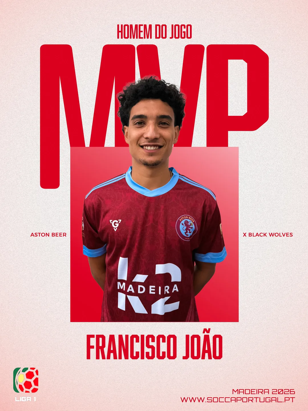 Mvp Liga1 | SOCCA Portugal Madeira