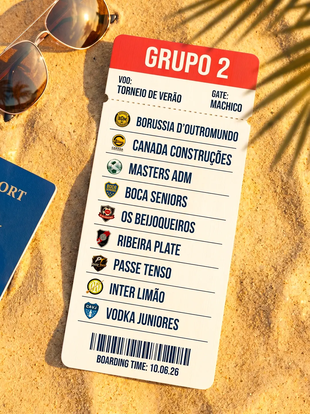 Bilhete Grupo2 | Machico Summer Tournament