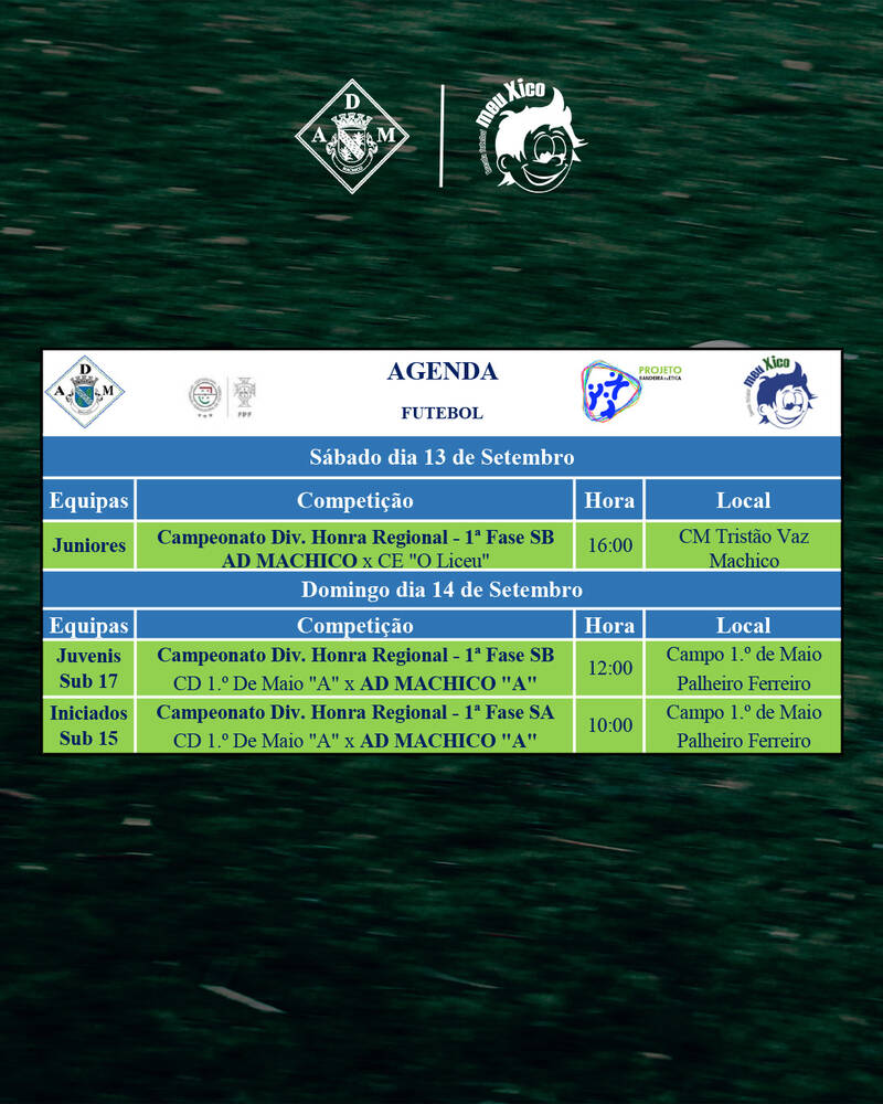 Youth Football — Training Schedule