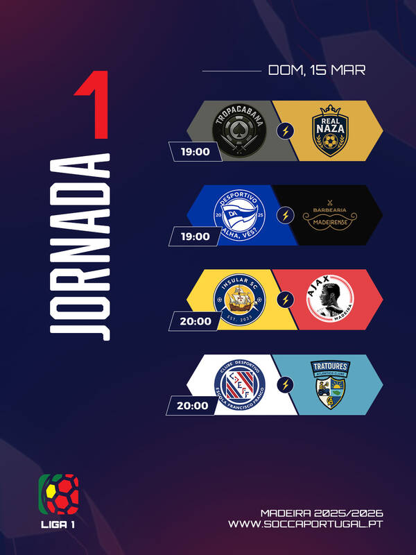 SOCCA 2026 Liga 1 Jornada