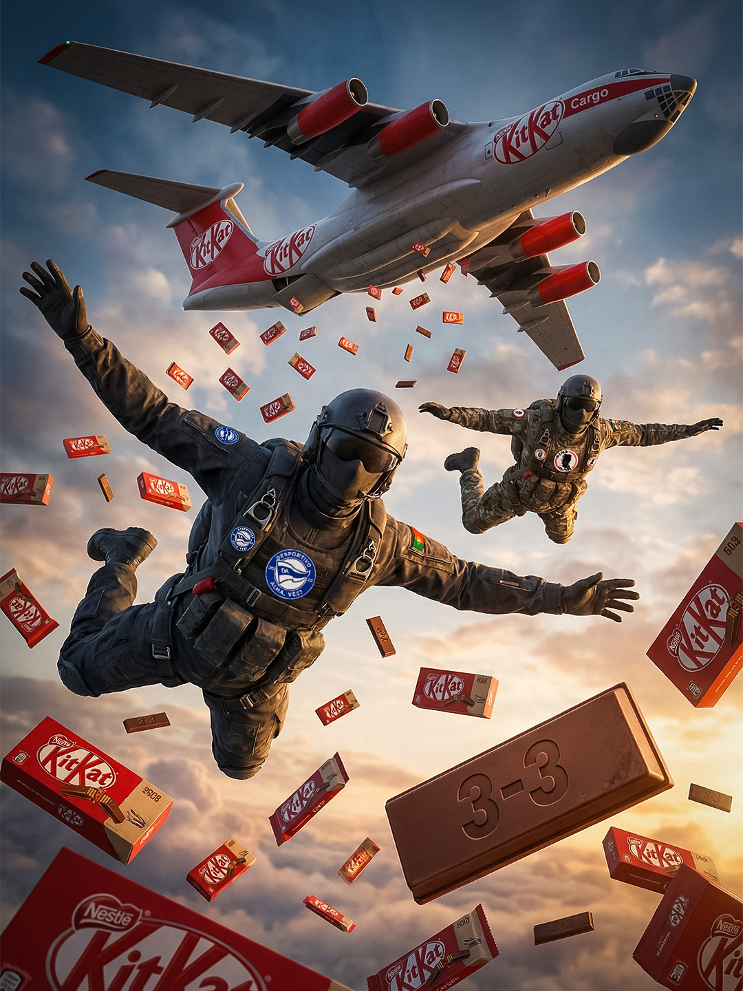 KitKat — 3-3 Result