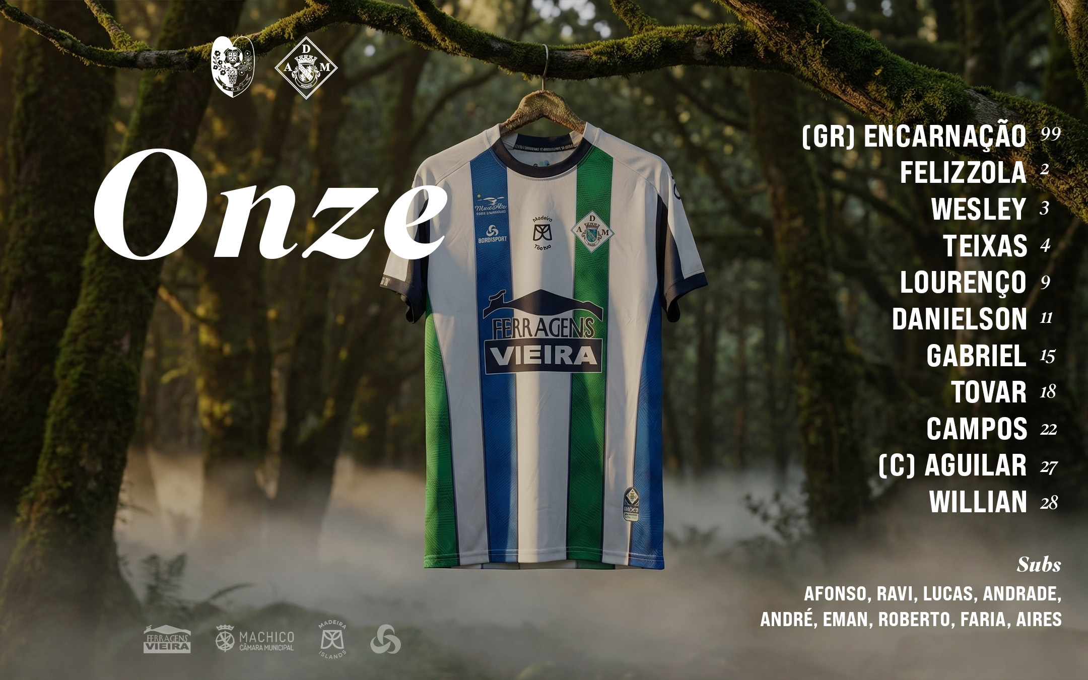 Starting XI — Onze